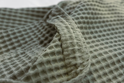 Accappatoio con cappuccio nido d'ape in puro cotone, Cocoon
