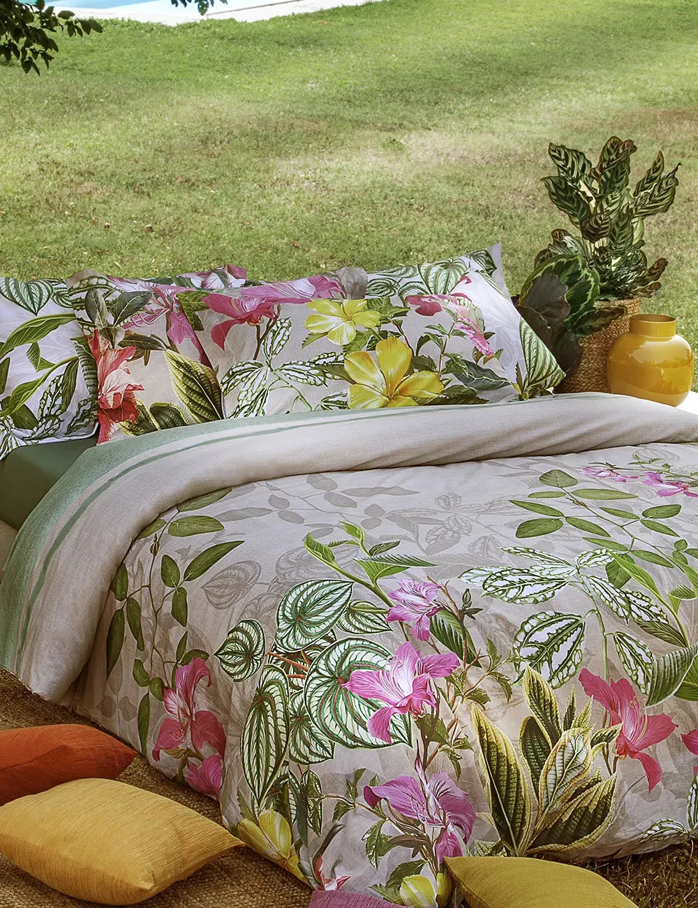 Completo copripiumino matrimoniale, Alma multicolore - Home Loves