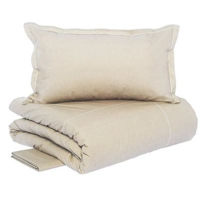 Completo copripiumino matrimoniale radici, color - Home Loves