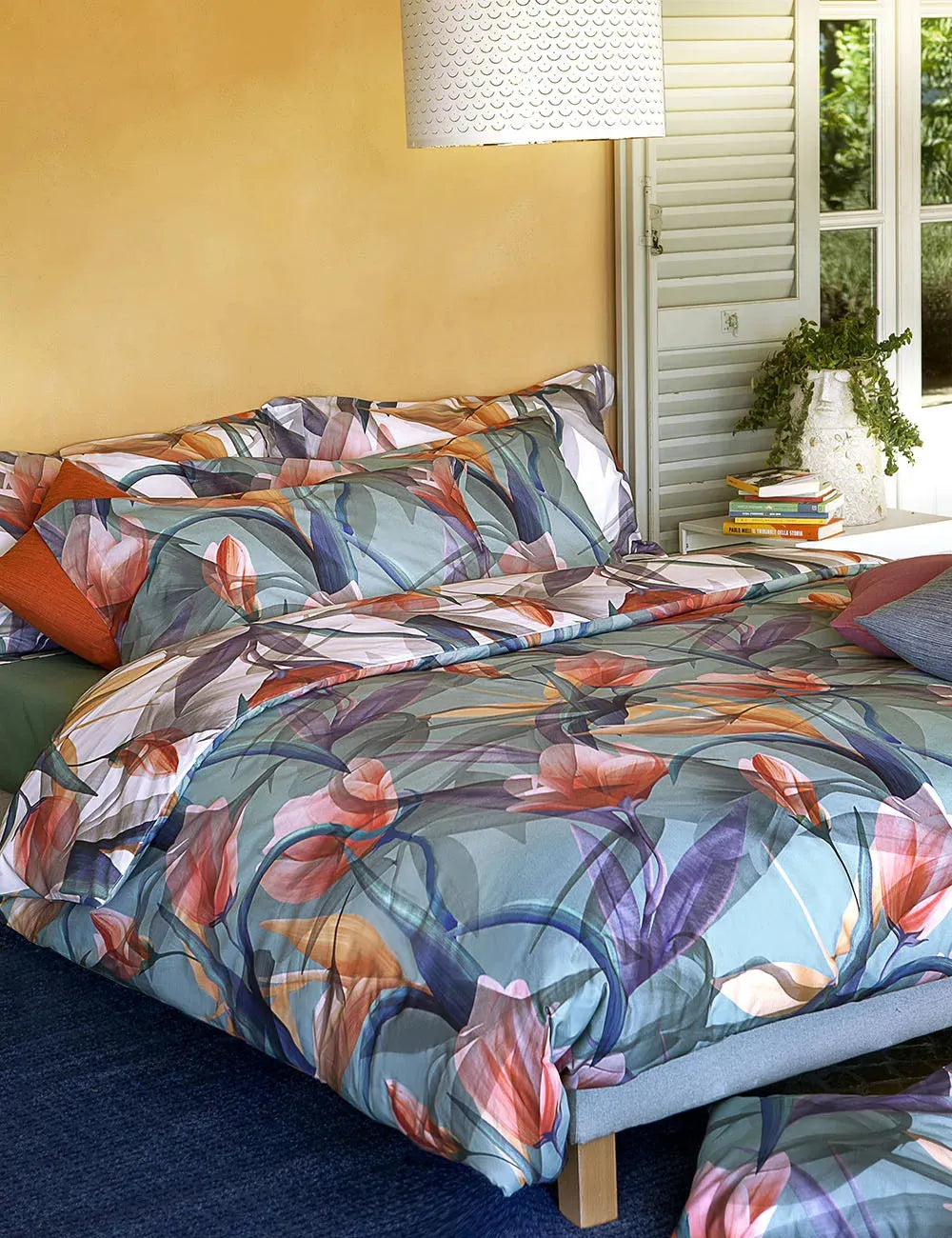 Completo copripiumino matrimoniale, Talea multicolore - Home Loves