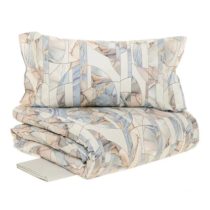 Completo copripiumino matrimoniale, ventiquattro multicolore - Home Loves
