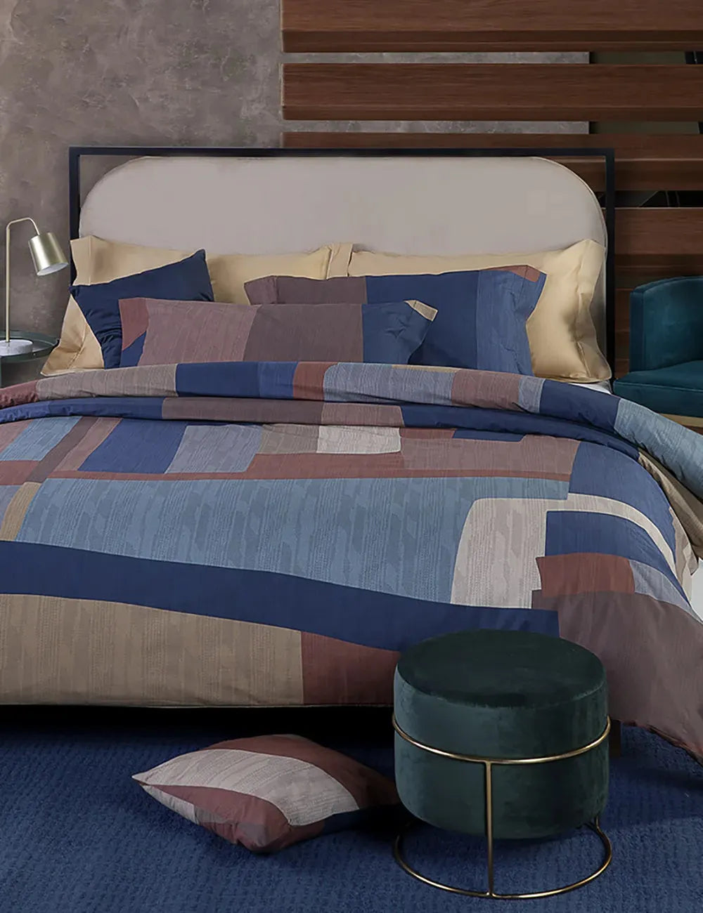 Completo copripiumino matrimoniale, ventitre multicolore - Home Loves