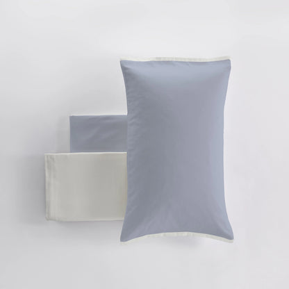 Completo lenzuola Caldo Cotone Bicolor colore corda