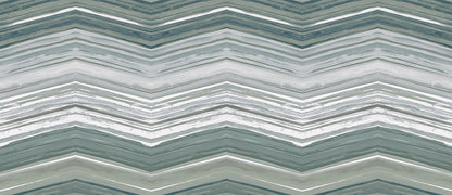 Completo lenzuola Caldo Cotone Geometrico dettaglio fantasia colore verde