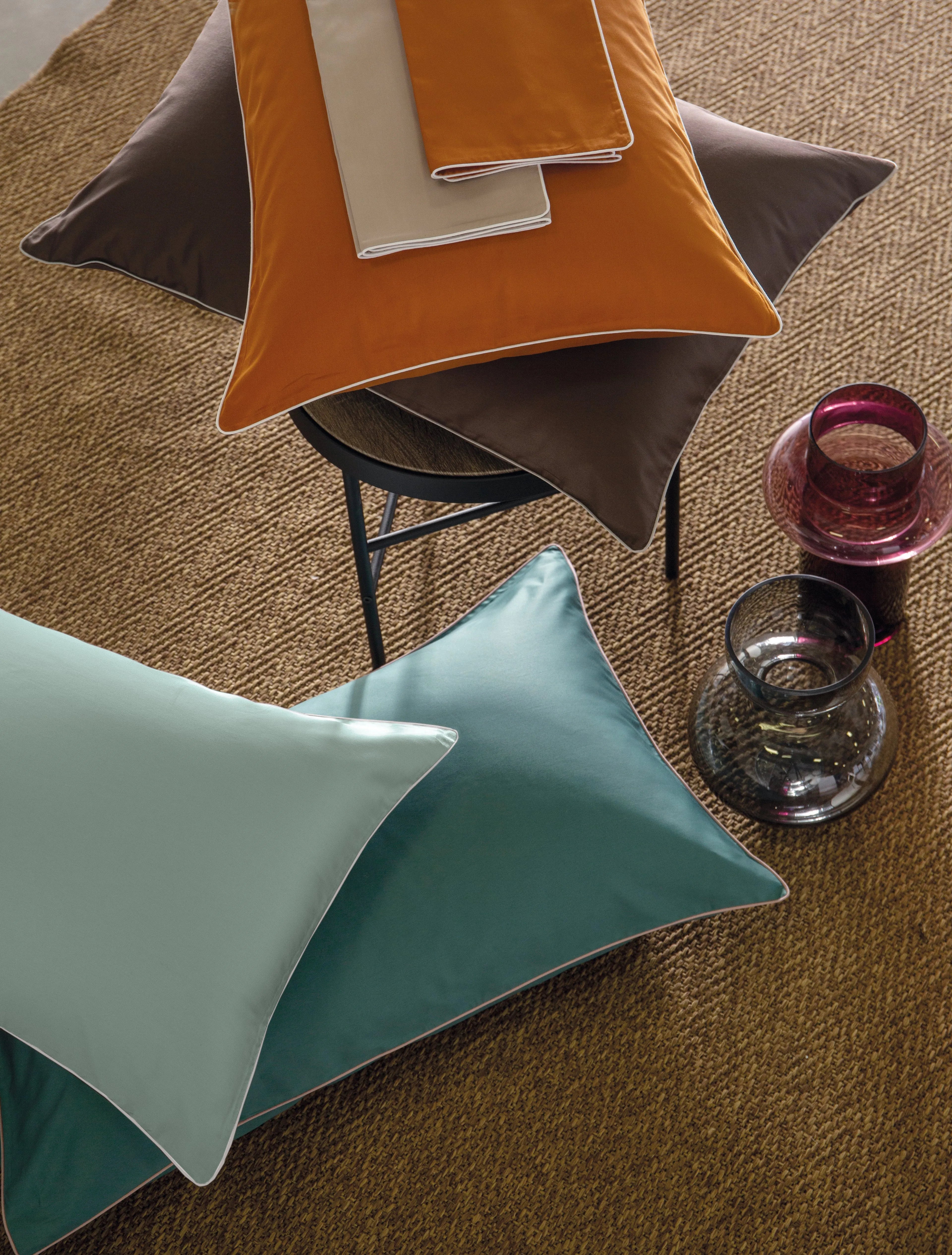 Completo lenzuola in raso di puro cotone Resort, dondi home - Home Loves