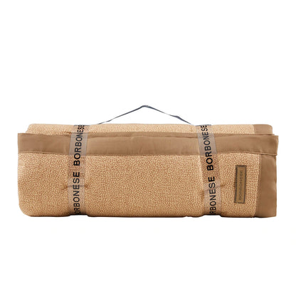 Coperta Opla’ Borbonese colore cammello