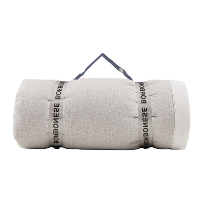 Coperta Opla’ Borbonese colore grigio-perla