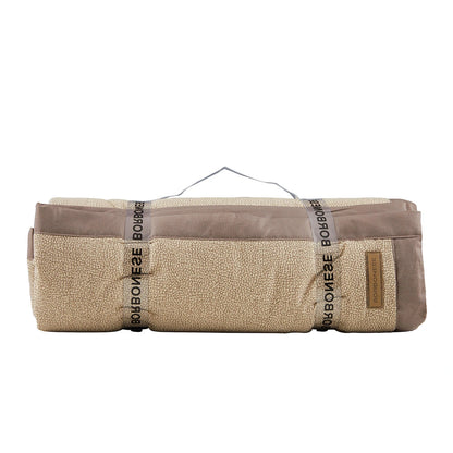 Coperta Opla’ Borbonese colore tortora