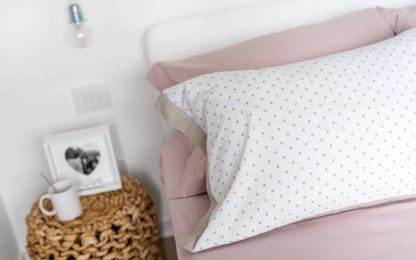 Completo lenzuola in puro cotone, Shake pois - Home Loves