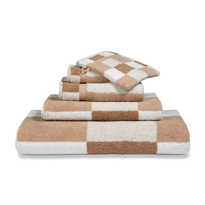 Coppia Asciugamani Boston colore praline