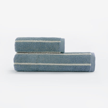 Coppia di Asciugamani Saint Louis colore blu