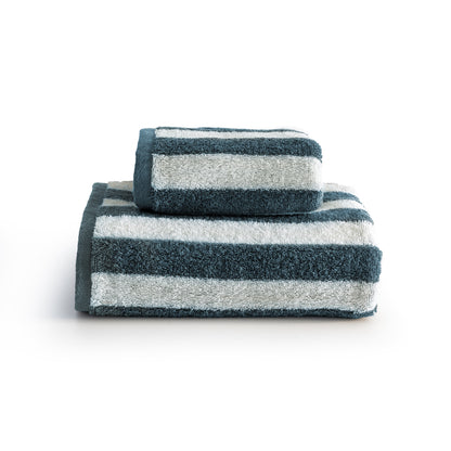 Coppia di Asciugamani Savannah colore blu