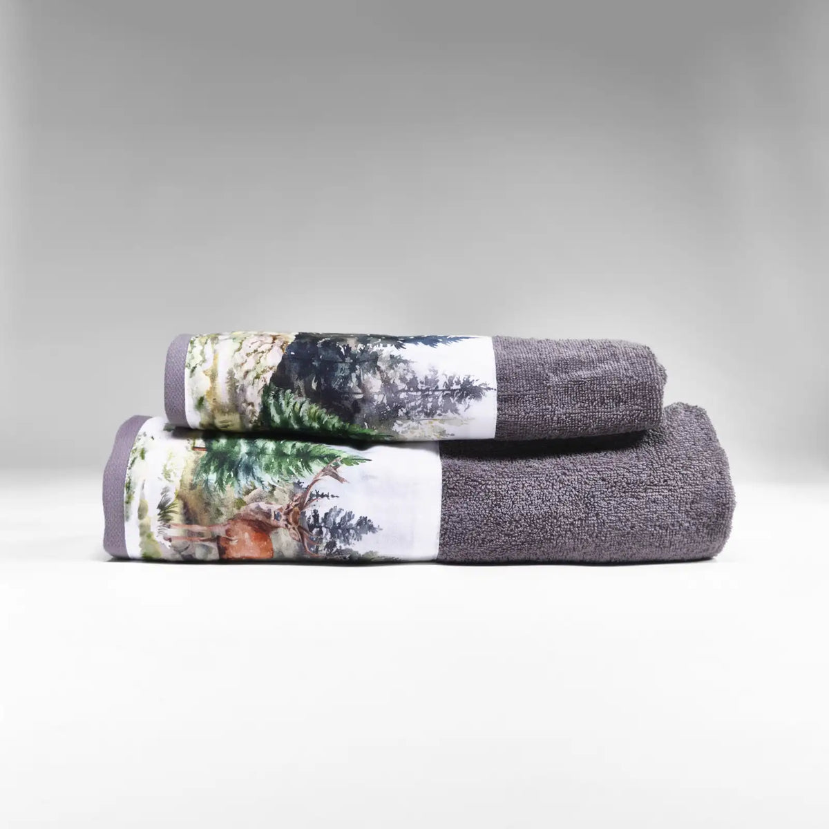 Coppia di asciugamani Alpino HomeLoves in spugna di cotone da 400 grammi al metro quadrato