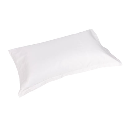 Coppia federe in raso, Trecento colore bianco-seta