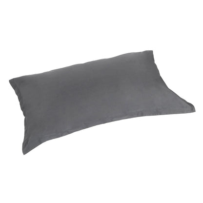 Coppia federe in raso, Trecento colore grigio-londra