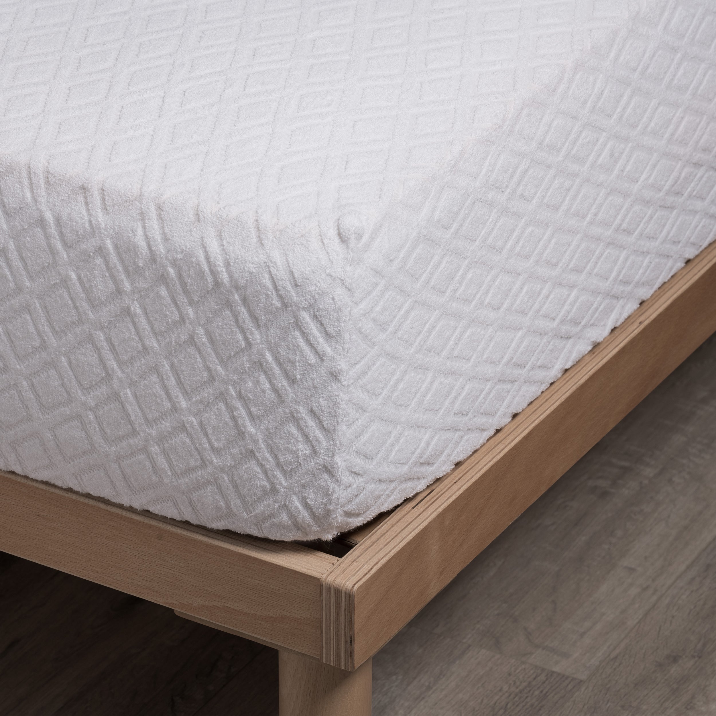 Coprimaterasso sanaform in spugna jacquard Daunex