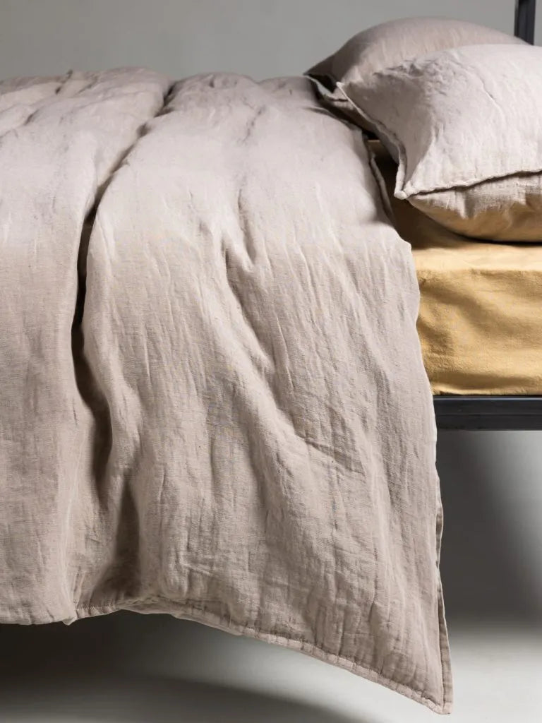 Sacco copripiumino in cotone misto lino-raso, Luxury - Home Loves