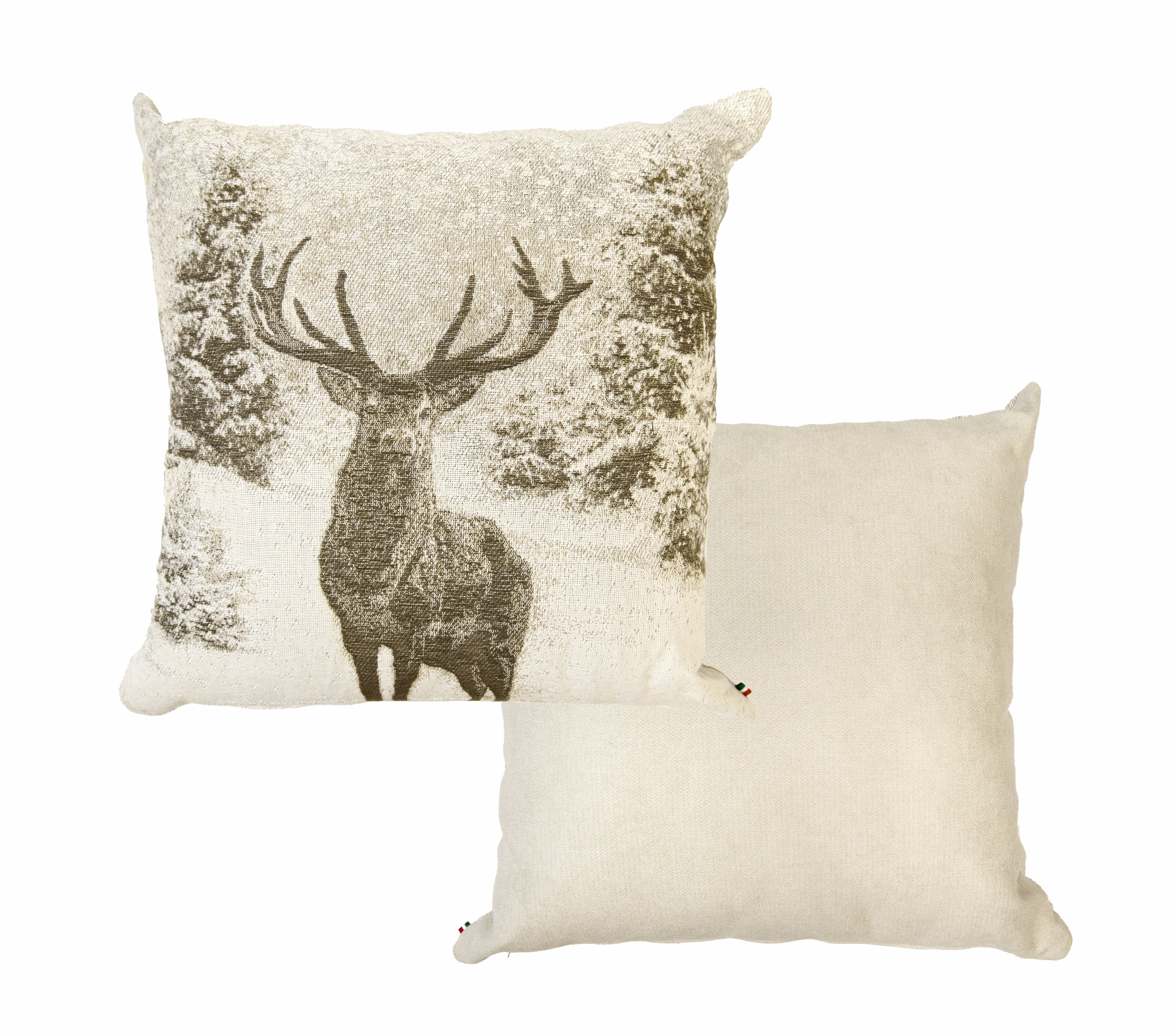 Cuscino Cervo Enjoy colore fronte retro