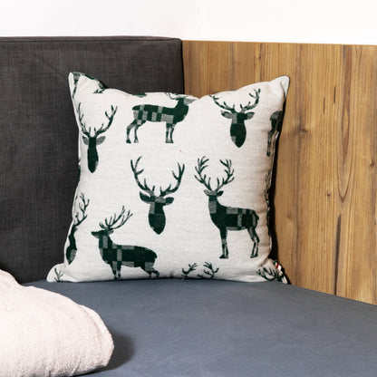 Cuscino Cervo Wool fronte