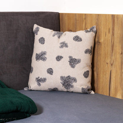 Cuscino Pigne con interno colore grigio
