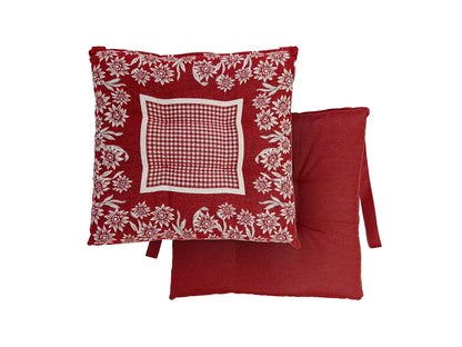 Cuscino Sedia Tovel colore rosso