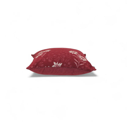Cuscino Stella Alpina Wool colore rosso laterale