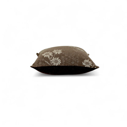 Cuscino Stella Alpina Wool colore tortora laterale