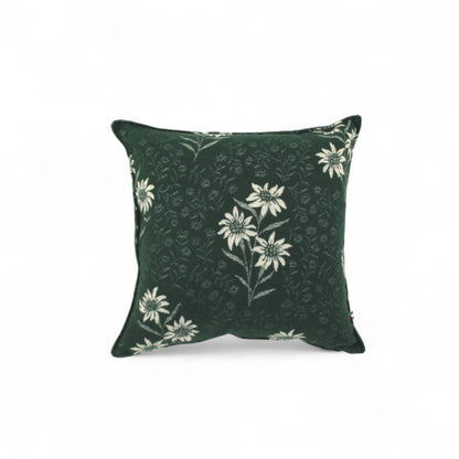Cuscino Stella Alpina Wool colore verde frontale