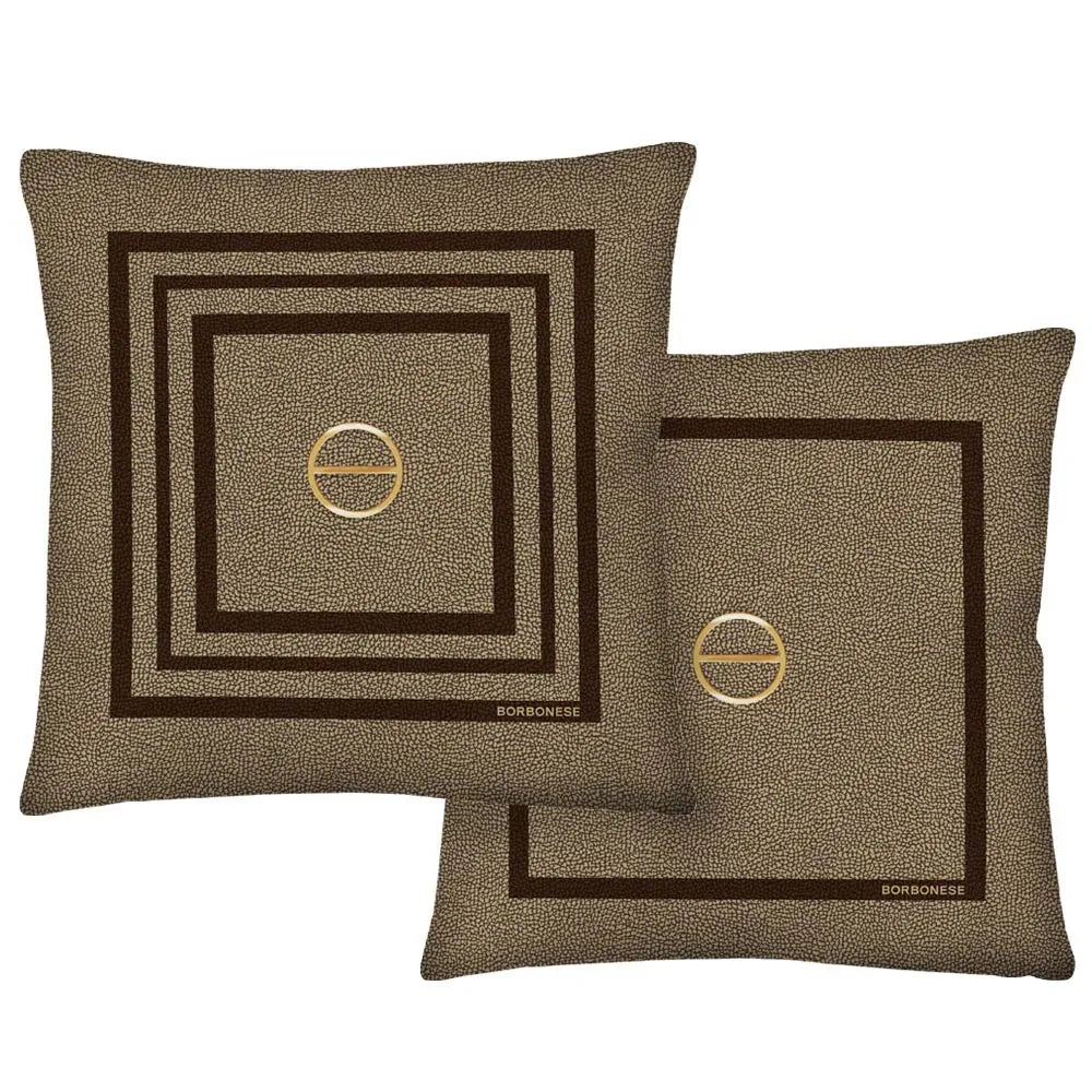 Cuscino arredo in velluto iconic frame Borbonese - Home Loves