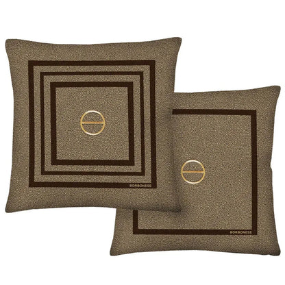 Cuscino arredo in velluto iconic frame Borbonese - Home Loves