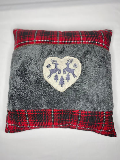 Cuscino arredo tartan frontale