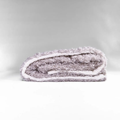 Einfarbiges Alban-Mikrofleece-Plaid