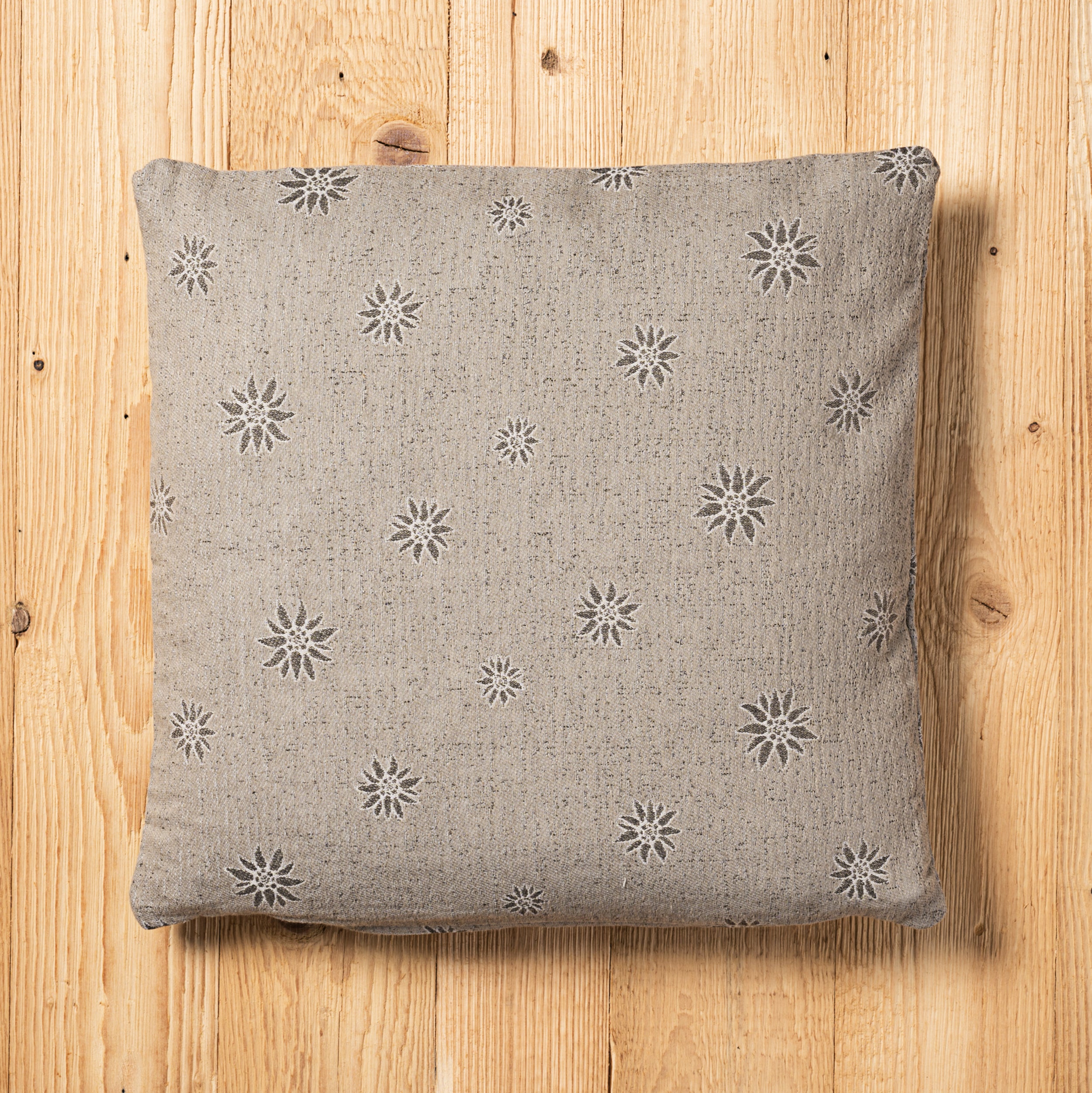 Fodera cuscino Alpiflora double-face misura 45 x 45 cm colore beige retro