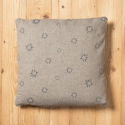Fodera cuscino Alpiflora double-face misura 45 x 45 cm colore beige retro