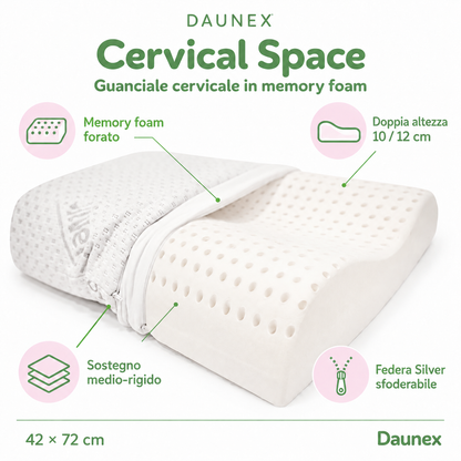 Guanciale Cervical space Natural Dreams Daunex