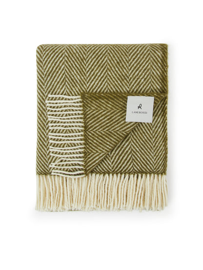 Plaid in pura lana vergine Iseo Lane Rossi