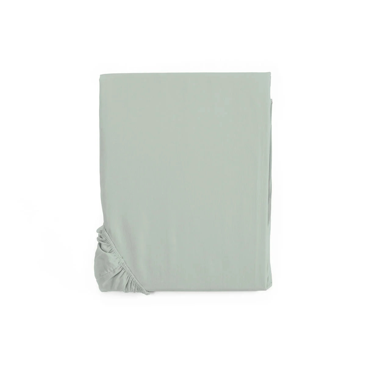 Lenzuolo con Angoli Caldo Cotone Tinta Unita colore verde