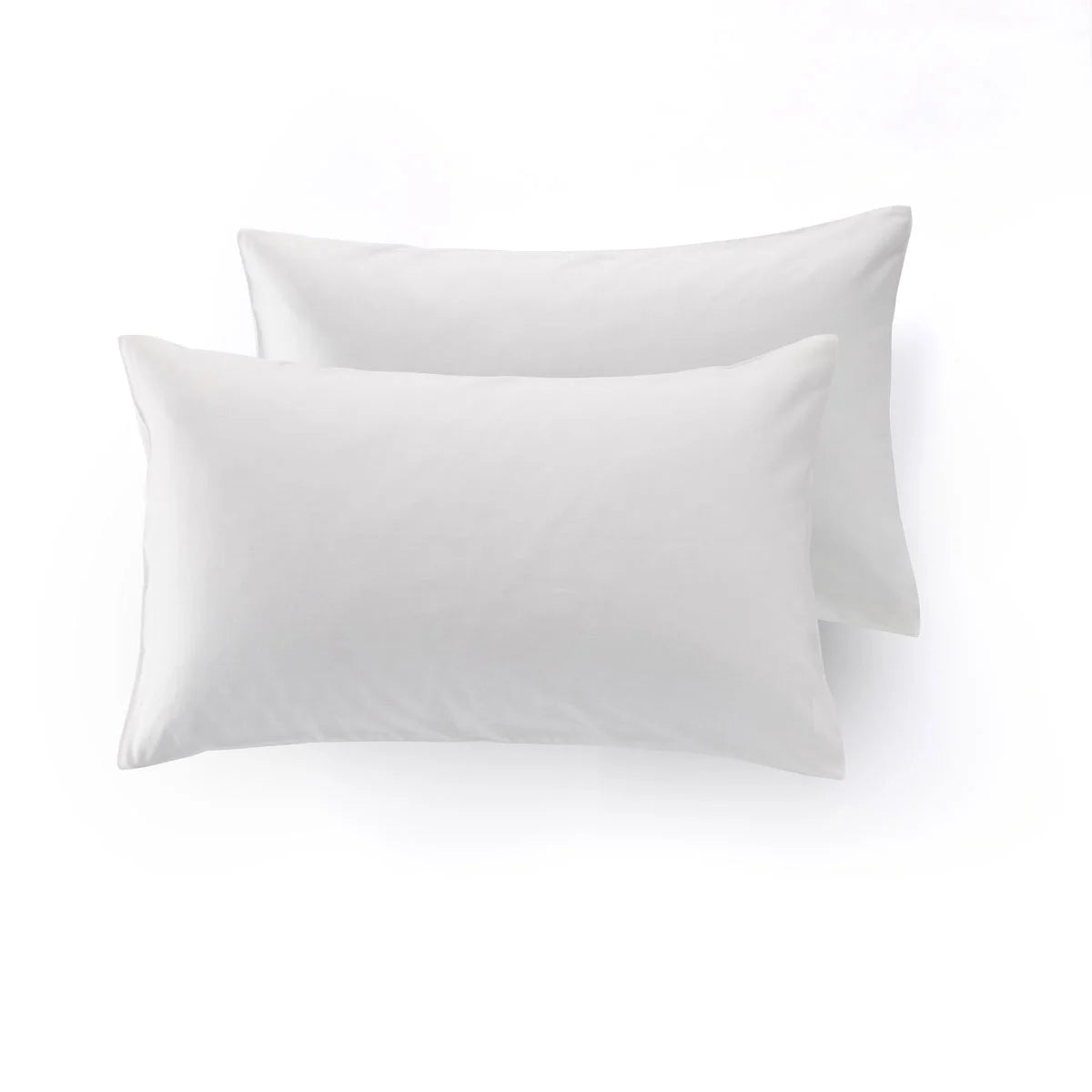 Lenzuolo con Angoli Caldo Cotone Tinta Unita federe colore bianco