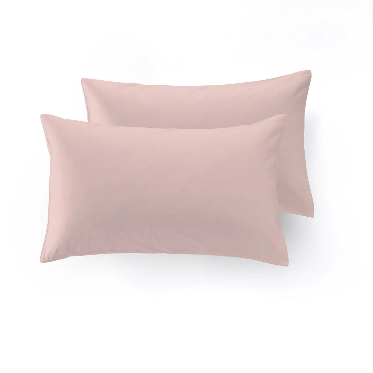 Lenzuolo con Angoli Caldo Cotone Tinta Unita federe colore rosa