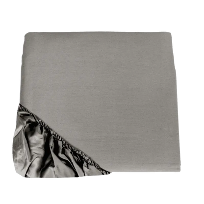Lenzuolo con angoli, Trecento colore grigio-scuro
