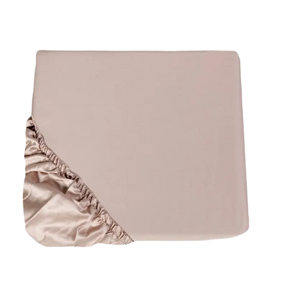 Lenzuolo con angoli, Trecento colore rosa-boho