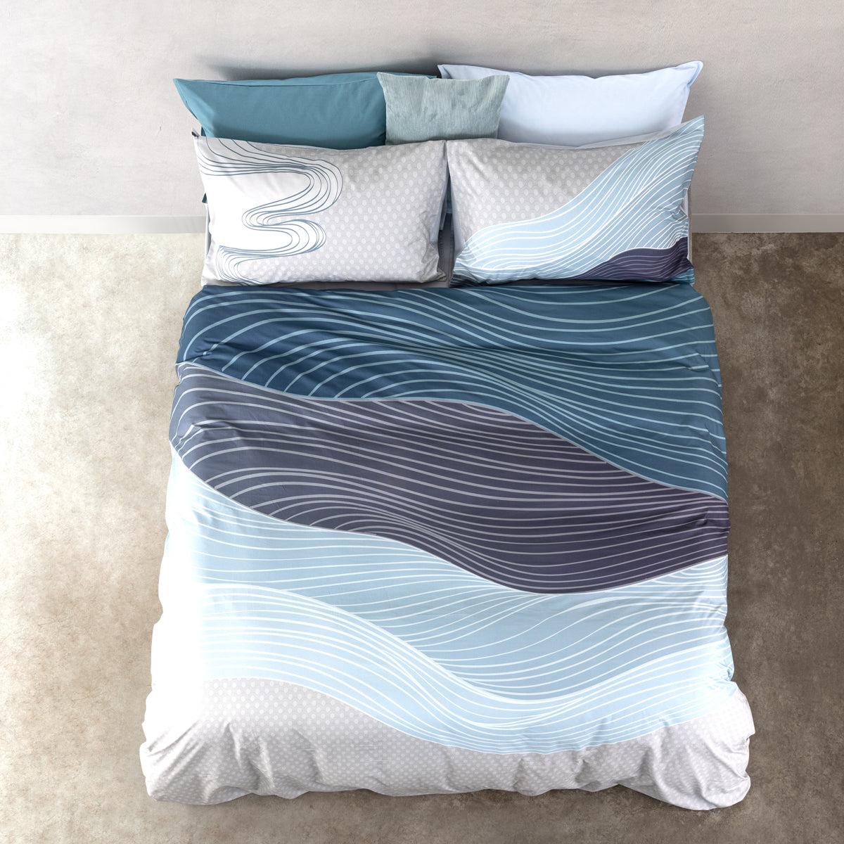 Parure Copripiumino Onda