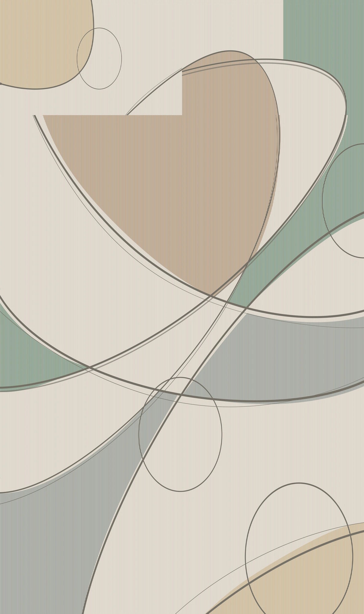 Parure Copripiumino Stampa Digitale Linee Infinite dettaglio disegno