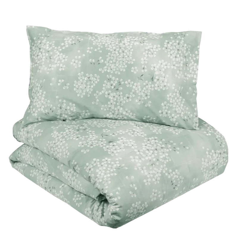 Parure copripiumino Kimono colore gray-green