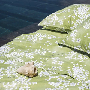 Parure copripiumino Kimono colore margarita detaglio