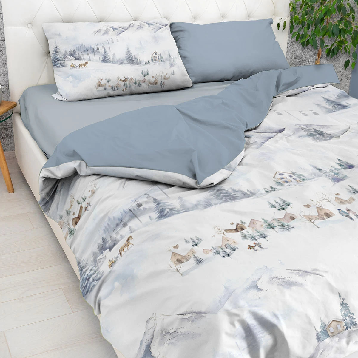 Parure copripiumino Norvegia in 100% cotone Daunex