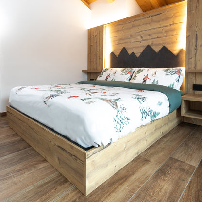 Parure copripiumino Sci Mon Amour in 100% cotone Daunex