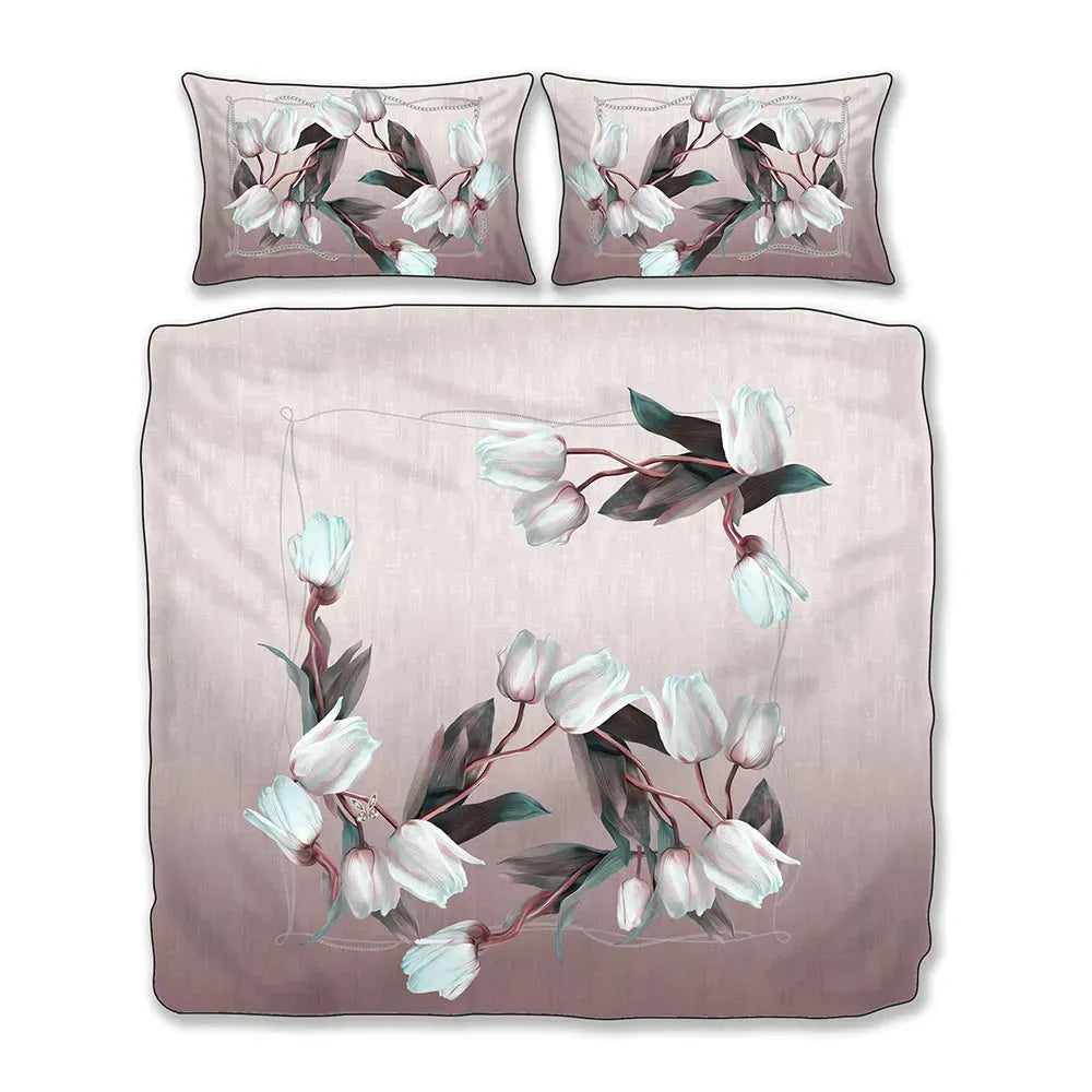 Parure copripiumino matrimoniale, Bronzo multicolore - Home Loves