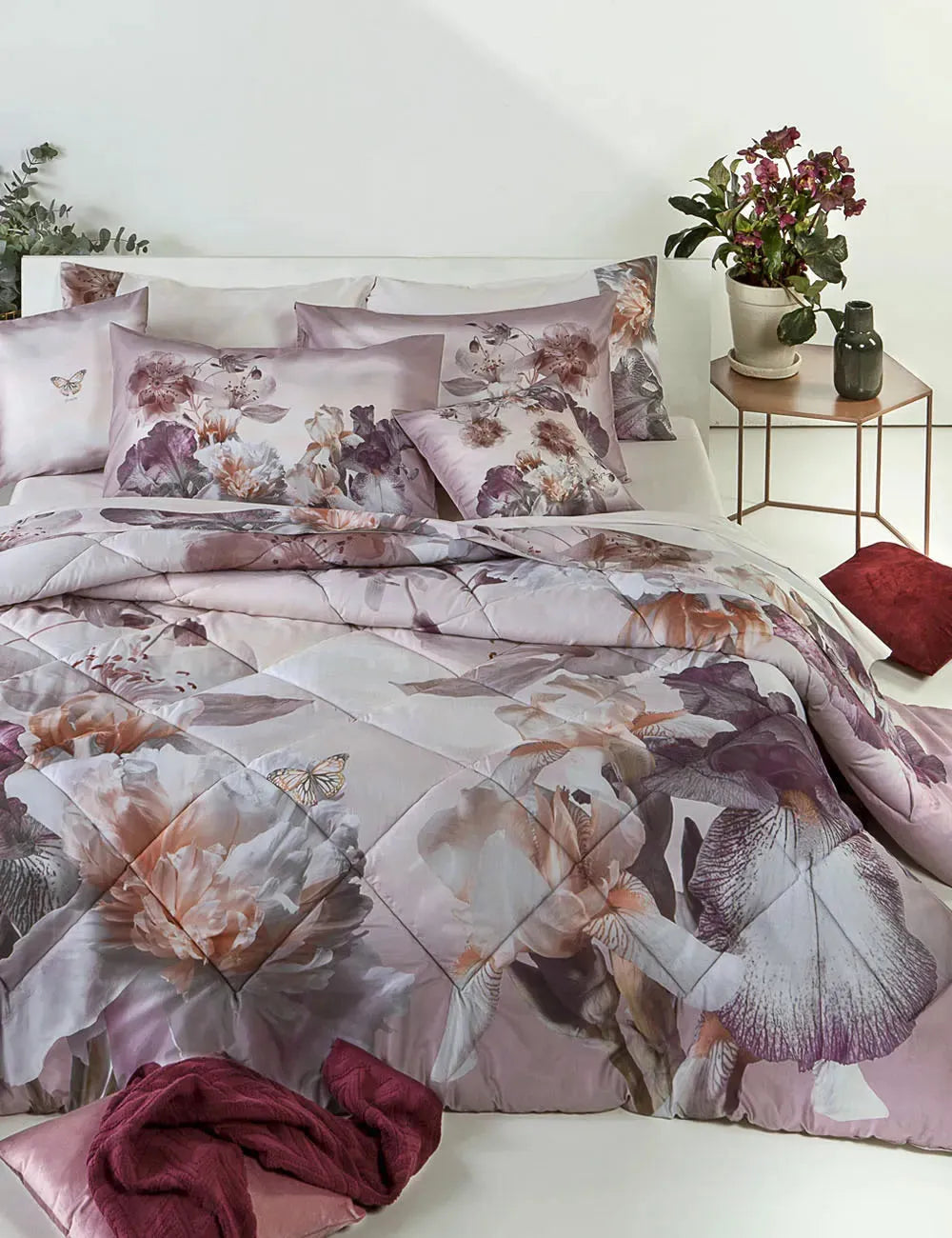 Parure copripiumino matrimoniale, Tramontana multicolore - Home Loves