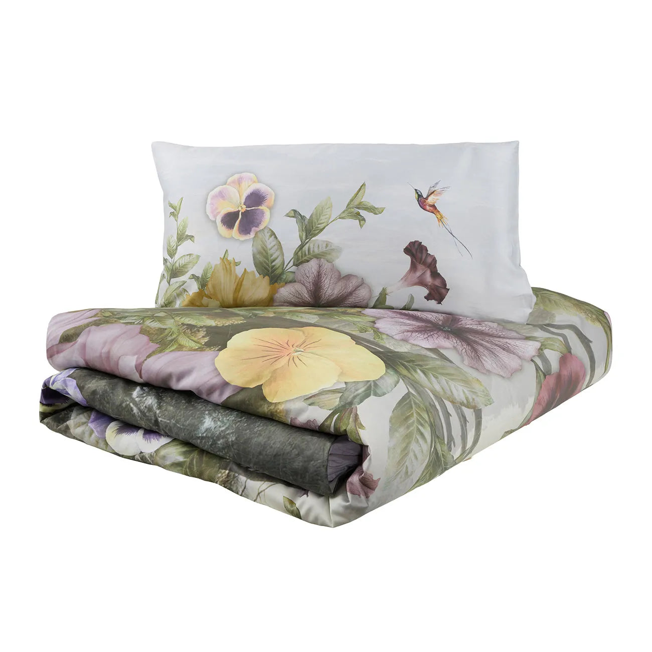 Parure copripiumino matrimoniale, Violetta multicolore - Home Loves